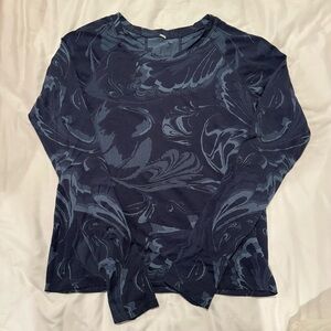 Athleta momentum seamless top size M